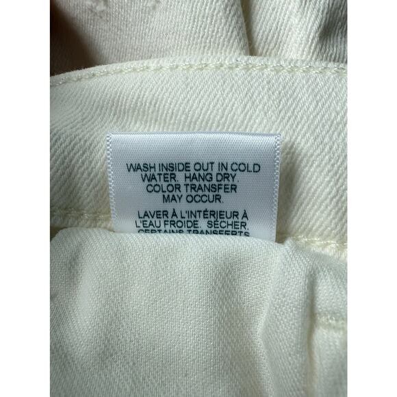 Ramy Brook NWT Langley White High Rise Ankle Jeans size 24 - Picture 10 of 15